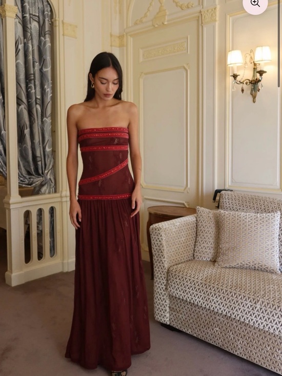 Fait Par Foutch Dresses & Skirts - Fait Par Foutch Colette Dress Bordeaux